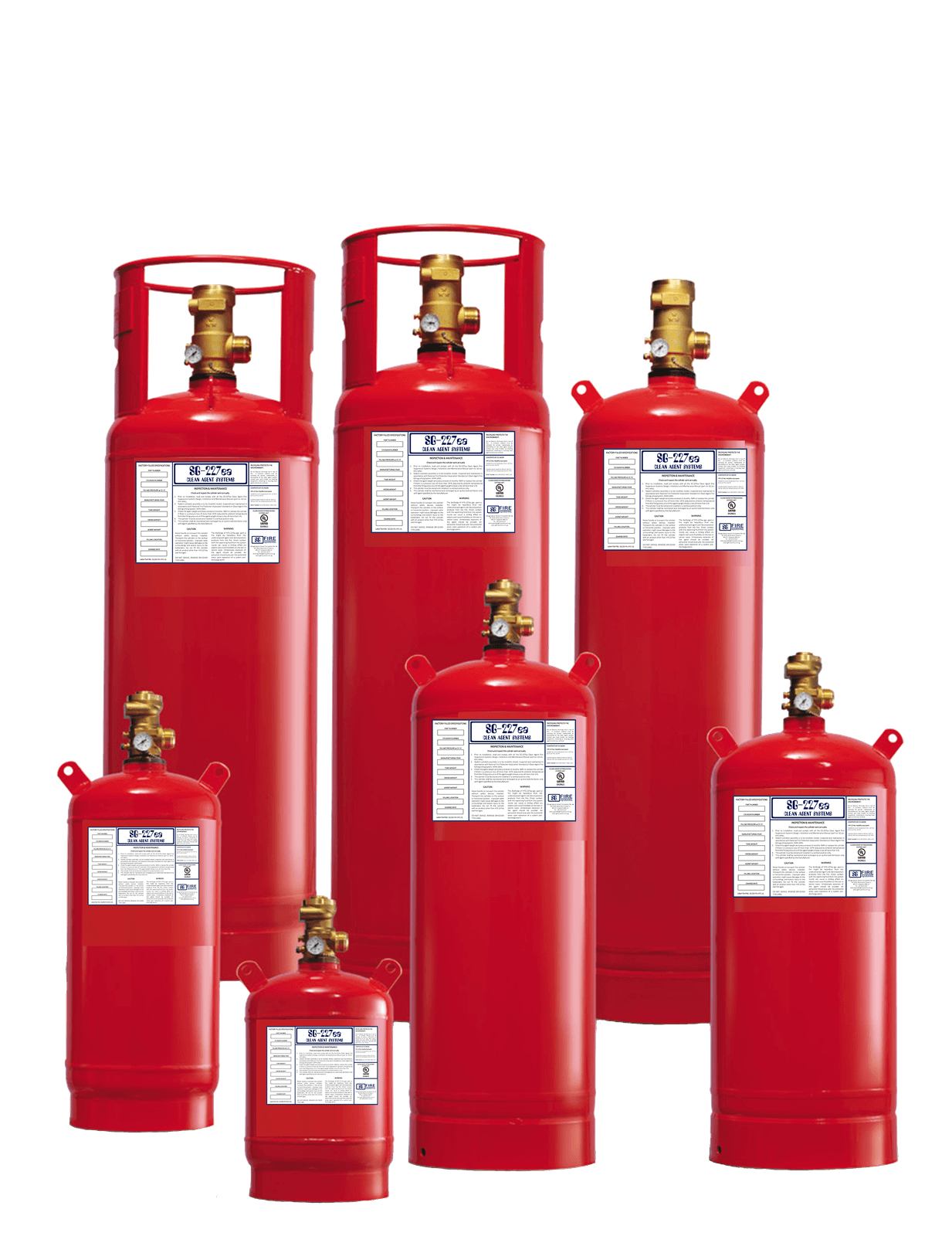 SG Fire System SG-227ea Clean Agent System